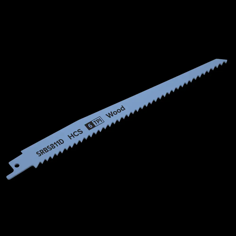 Sealey SRBS811D Reciprocating Saw Blade Disinfect Wood 200mm 6tpi - Pack 5