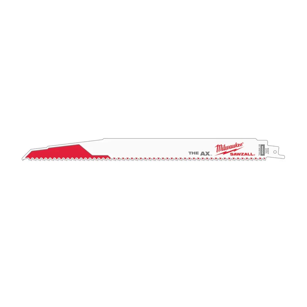 12 . 5 TPI THEAX Nail Embedded Wood Cutting SAWZALL Reciprocating Saw Blades - 5 Pack