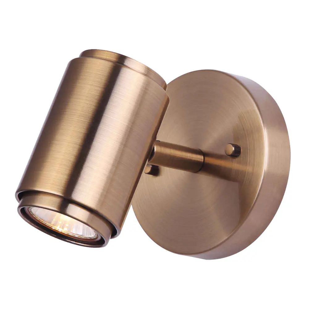 Mayda Gold 1-Light Ceiling Light, 5.75" x 5.5" x 4.75"
