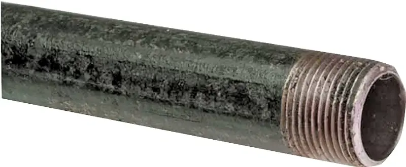 Kloeckner Metals BLK 1 Pipe, 1 , 21 ft L, Threaded