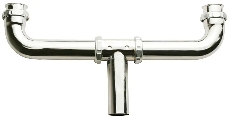 Plumb Pak PP924CP Waste Center Outlet, 1-1/2 , Slip Joint, 22 ga Thick Wall, Warm alloy