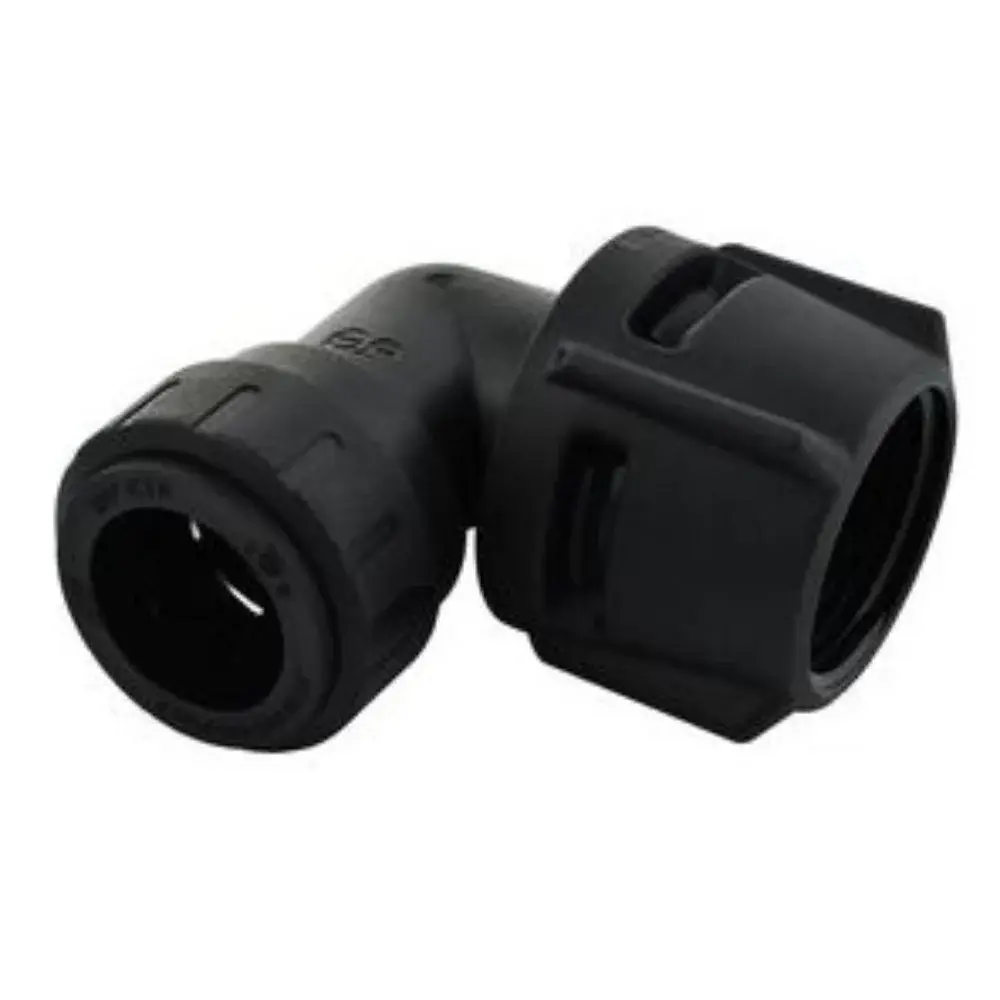 PSEI632838E-L RWC John Guest ProLock Female Elbow Connector (NPS Thread), 3/4" CTS Pipe Size x 1" NPS