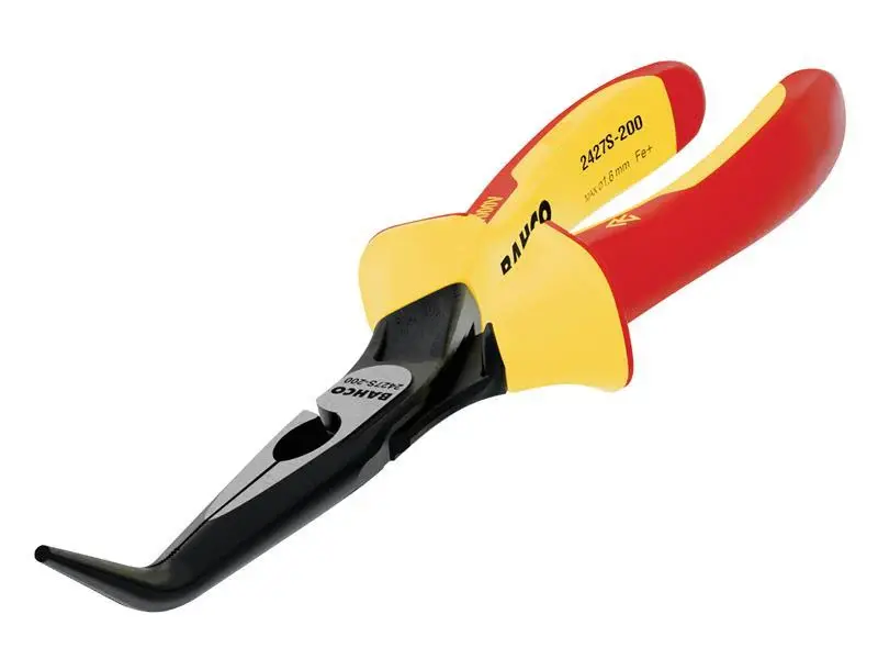 Bahco 2427S ERGO Coated 45¡ Bent Nose Pliers 200mm (8in)