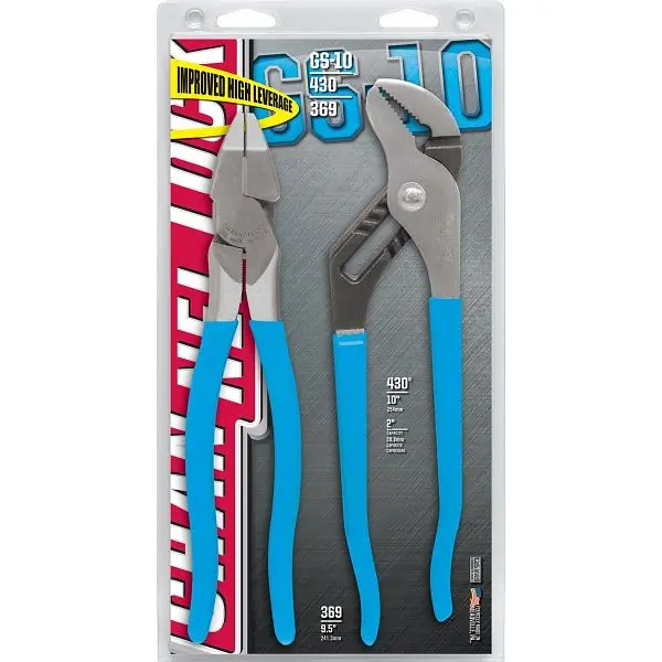 Channellock 2-Pc Plier Set, GS-10