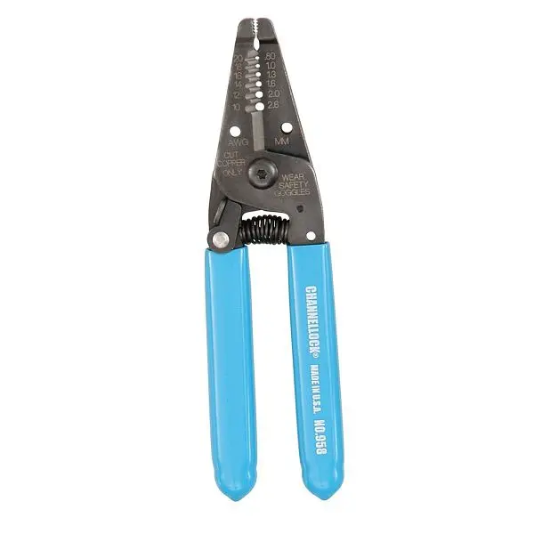 Channellock Mini Wire Stripper / Cutter 6", 958