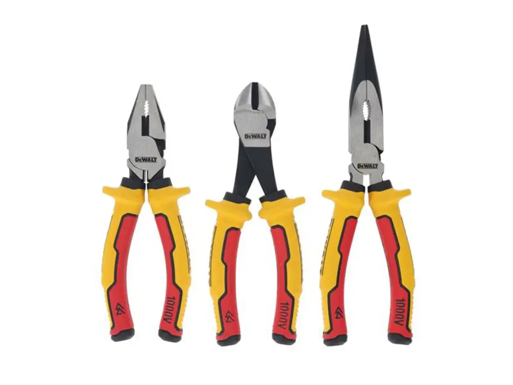Dewalt Hand Tools Vde Plier Place, 3 Piece