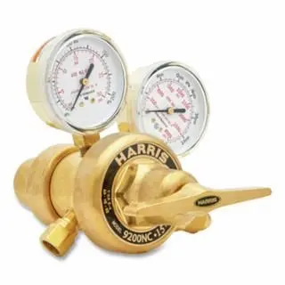 Harris Model 9200 Heavy-Duty Regulator, Argon/Helium/Nitrogen, 0 To 125 Psig, 3000 Psig Inlet, Cga 580, Quantity: 1 piece,...