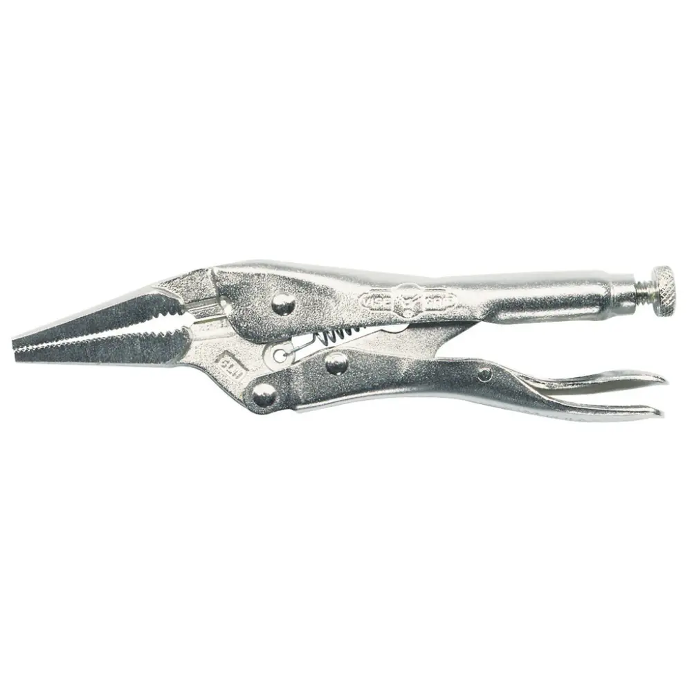 Irwin 6 Inch Extended Nose Locking Pliers Wire Cutter