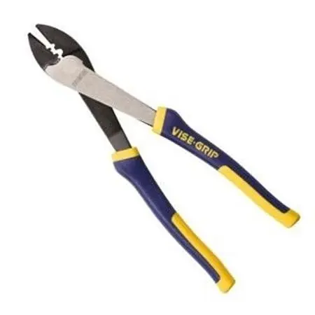 Irwin 10" Crimper 'Forged' Pro Touch Grips, 2078310 Irwin Tools