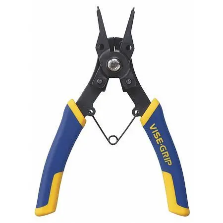 Irwin Vise-Grip Convertible 6" Snap Ring Needle Nose Pliers, 2078900 Irwin Tools