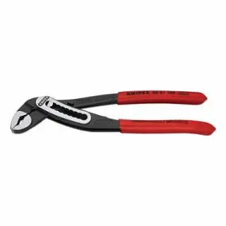 Knipex Alligator Gripping Tool, 7-1/4 OAL, V-Jaws, 9 Adjustments, Serrated, 8801180