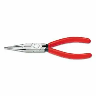 Knipex Chain Nose Wire Strippers, Straight, Tool Steel, 6 1/4 , 6/Case, 2501160