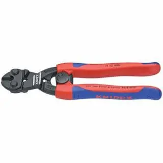 Knipex CoU-Bolt Space-saving Bolt Cutter, 8 , 1/4", 1/8", 3/16", 7/32" Cut Socket Cap, Lever Spring, 7...