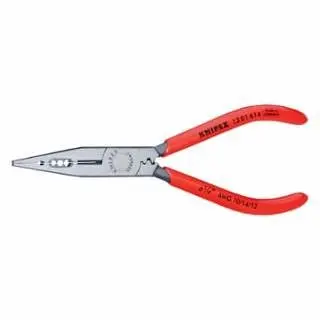 Knipex Electricians' Pliers, Tool Steel, 6 1/4 , 1301614