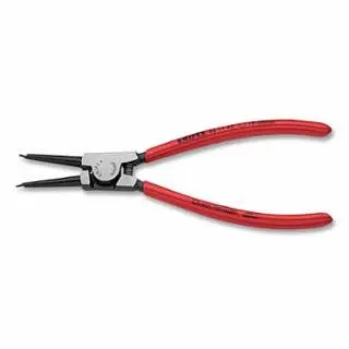 Knipex External Snap Ring Plier, 7-1/4 , Straight Tip, 3/4 to 2-23/64 , 4611A2