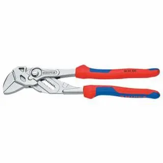 Knipex Large Plier Wrenches, 10 , 17 Adj., 8605250, 843221003098