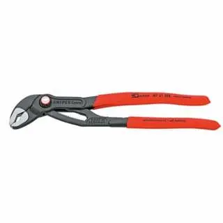 Knipex Luminous Cobra QuickSet Water Pump Pliers, 10 , Box Joint, 25 Adj., 8721250