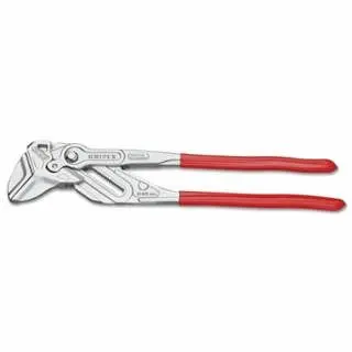 Knipex Pliers Wrench XL Water Pump Pliers, 16 , Hex Jaw, 25 Adj., 8603400US