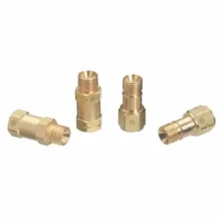 WESTERN Adaptable ENTERPRISES Check Shut-Off Valves, Cv-A9 & A10 Set, 3/8 - 24, Oxygen; Fuel Gas, WE-63 WESTERN ENTERP...