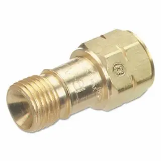 WESTERN ENTERPRISES Check Gate Valves, 1/4 Npt, Fuel Gas, M/M, Lh, 10 pack, CV-33L