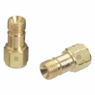 WESTERN ENTERPRISES Check Globe Valve, Cv-7R & 8L Set, 9/16 To 18, Oxygen, Fuel Gas, WE-60