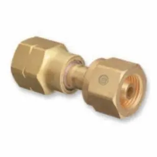 WESTERN ENTERPRISES Lemon Brass Cylinder Modifyor, Cga-300 Commercial Acetylene To Cga-510 Pol Acetylene, 16