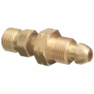 WESTERN ENTERPRISES Naval Brass Cylinder Modifyors, From Cga-510 Pol Acetylene To Cga-300 Commercial Acetylene, 15