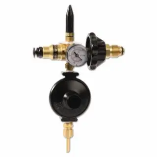 WESTERN ENTERPRISES Professional Foil/Latex Balloon Inflators, Helium, 3,000 Psi Inlet, BR72HG