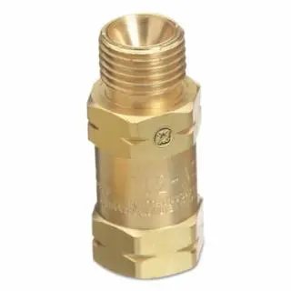 WESTERN ENTERPRISES Regulator Bushing Modifyor, 9/16 -18 Tpi, Fuel Gas, Female/Male, B Size, Left Hand, 50 Psig, CV-31L