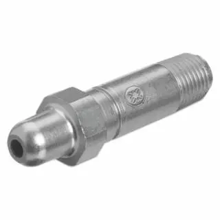 WESTERN ENTERPRISES Regulator Inlet Hex Nipples, Corrosive Gas, 1/4 (Npt), 2 , Stainless Steel, Cga-330, SS-333
