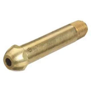 WESTERN ENTERPRISES Regulator Inlet Nipple, 1/4 (Npt), 3 L, Cga-500/510/540/580, 15-3