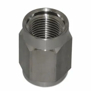 WESTERN ENTERPRISES Regulator Inlet Square Nuts, Air, Stainless Steel, Cga-347, SS-347-2