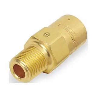 WESTERN ENTERPRISES Relief Valves, Brass, Oxygen; Nitrogen, Male, 1/4 Npt, 400 Psi, WMV-4-400