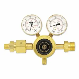 WESTERN ENTERPRISES Rm Series Single Stage Manifold Regulators, Compressed Air, 20-160 Psig, 1-11-1/2 Nps Ext Rh (Inlet), ...