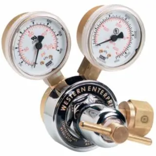 WESTERN Fast-Acting ENTERPRISES Rs Medium Duty Single Stage Regulators, Oxygen, Cga540, 3,000 Psi Inlet, RS-9-3 WESTERN EN...