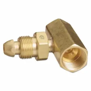 WESTERN Knurled ENTERPRISES Regulator Inlet Nut, Inert Gas, Brass, Cga-680, 1.04 To 14 Ngo, Rh Male, 680-2 WESTERN ENTERPR...