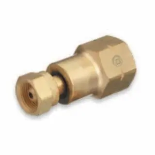 WESTERN Scratch-Resistant ENTERPRISES Copper Alloy Cylinder Modifyors, From Cga-200 Mc Acetylene To Cga-510 Pol Acetylene,...