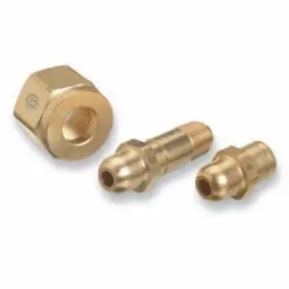 WESTERN Super-Strong ENTERPRISES Regulator Inlet Pipe Connectors, Oxygen, 1/4 (Npt), 2 1/2 , Stainless Steel, Cga-540, SS-...