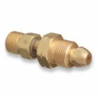 WESTERN Weather-Resistant ENTERPRISES Brass Cylinder Modifyors, From Cga-590 Industrial Air To Cga-346 Air, 858 WESTERN EN...