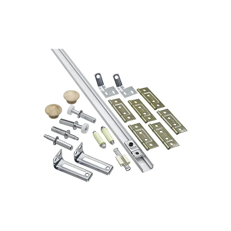 National Hardware N343-731 Folding Door Hardware Adjust, 60 L Dimensions, Steel, Surface, : Bi-Fold Doors
