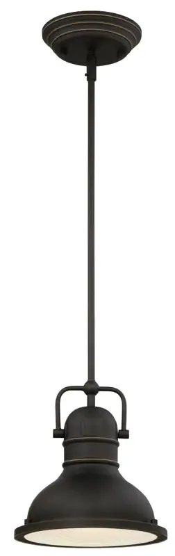 Westinghouse 63082A Mini Pendant Portable, 120 V, 1-Lamp, LED Lamp, 800 Lumens, 3000 K Color Temp