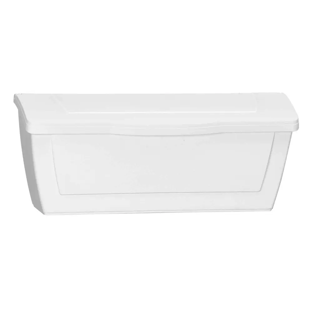 PRO-DF Economic Horizontal Wall Secure Mailbox, White