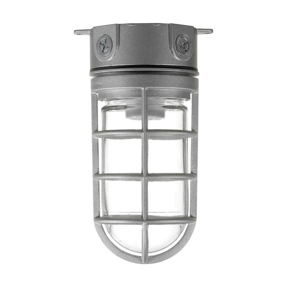 Varpourproof 4'' Box Mounted Fixture, Grey