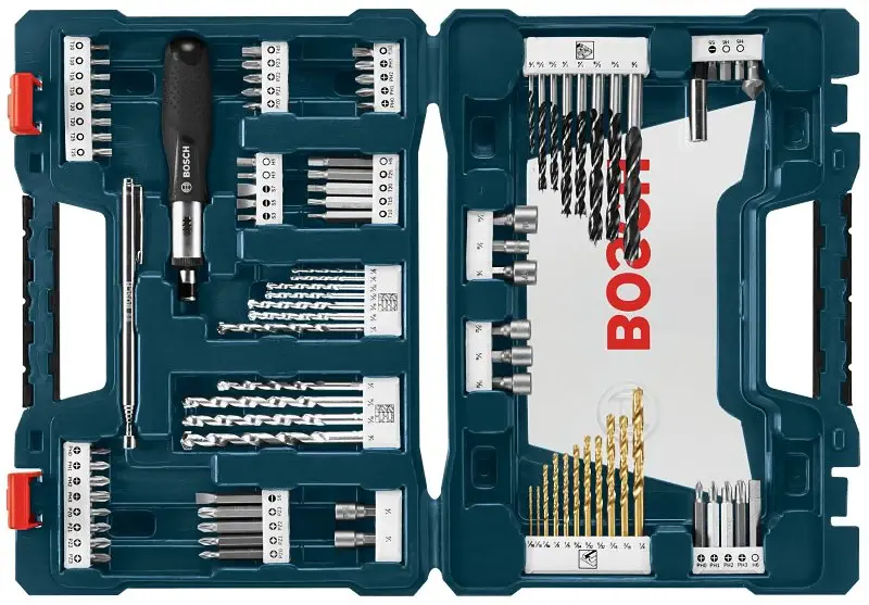 Bosch MS4091 Drill and Drive Mixed Bit Place, 91-Piece