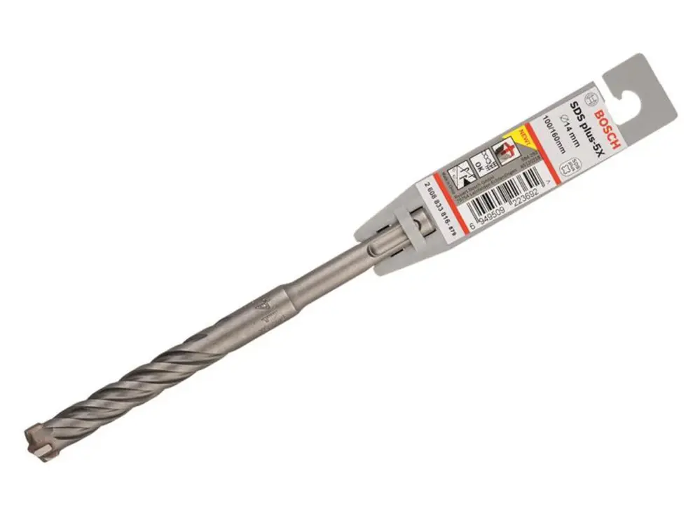 Bosch Powertool Accessories Pro Sds Plus-5X Hammer Drill Bit 14.0 X 100 X 160Mm