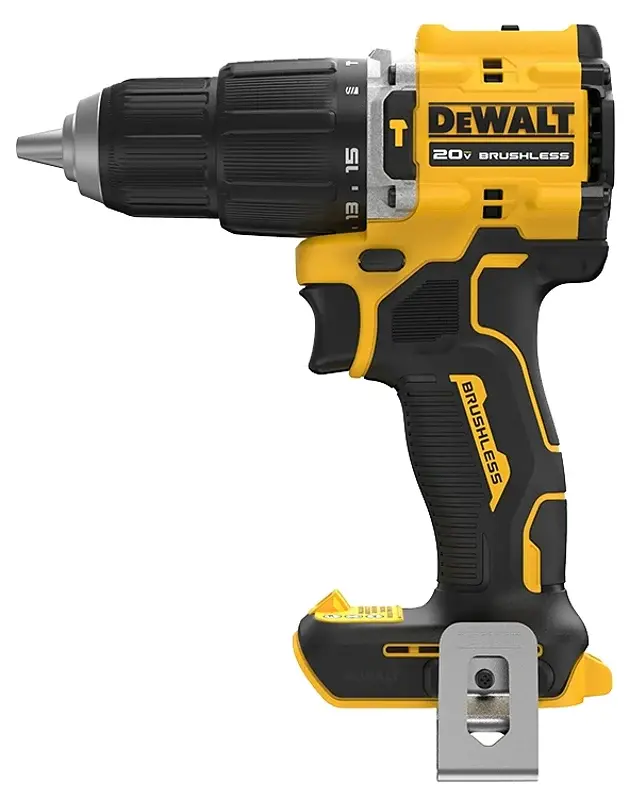 DEWALT ATOMIC EFFICIENT Series DCD799B Hammer Drill, Tool Only, 20 V, 1/2 Chuck, Keyless Chuck, 28,050 bpm
