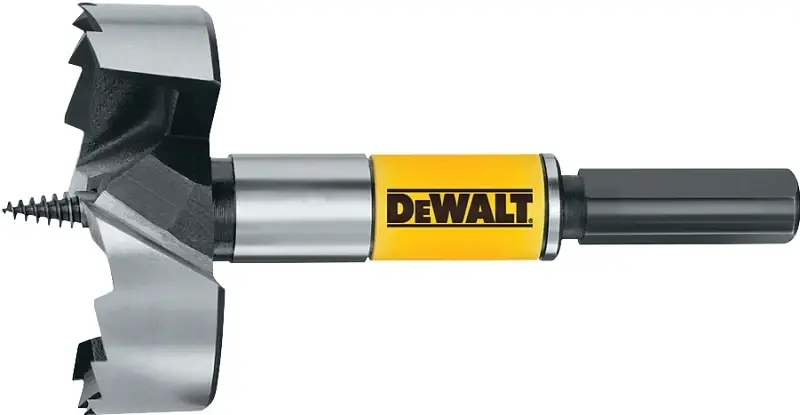 DEWALT DW1635 Drill Bit, 1-3/4 Dia, 6 OAL, 7/16 Dia Shank, Ball Groove, Hex Shank