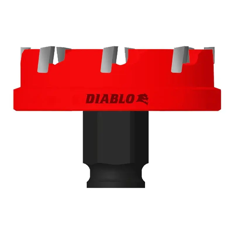 Diablo DHS2500CF Hole Saw, 2-1/2 Dia, 1/4 D Cutting