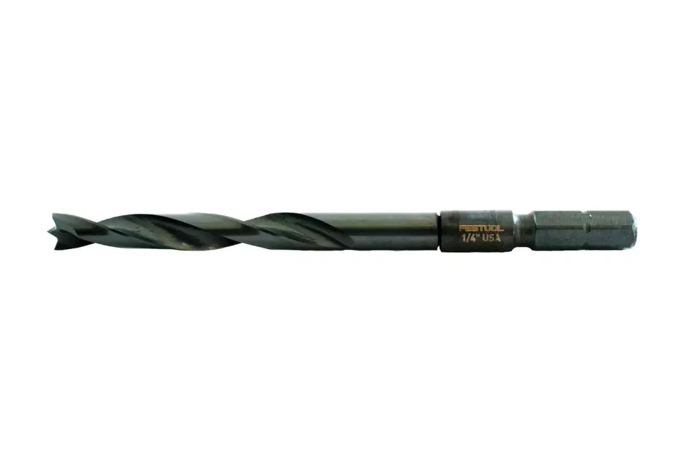 Festool 577478 CE Brad Point Drill Bit 1/4"