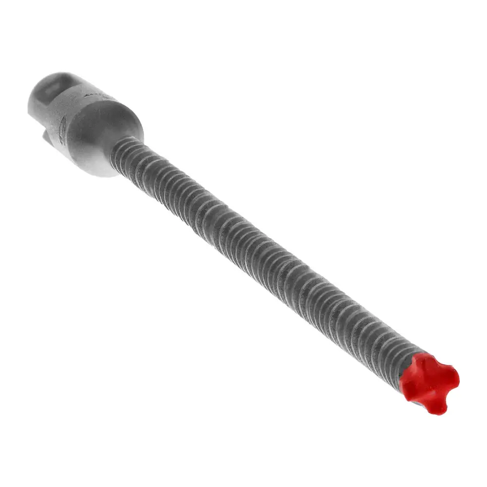 Rebar Demon SDS-Plus 4-Cutter Thorough Carbide Head Hammer Drill Bit, 1/4" x 10" x 12"